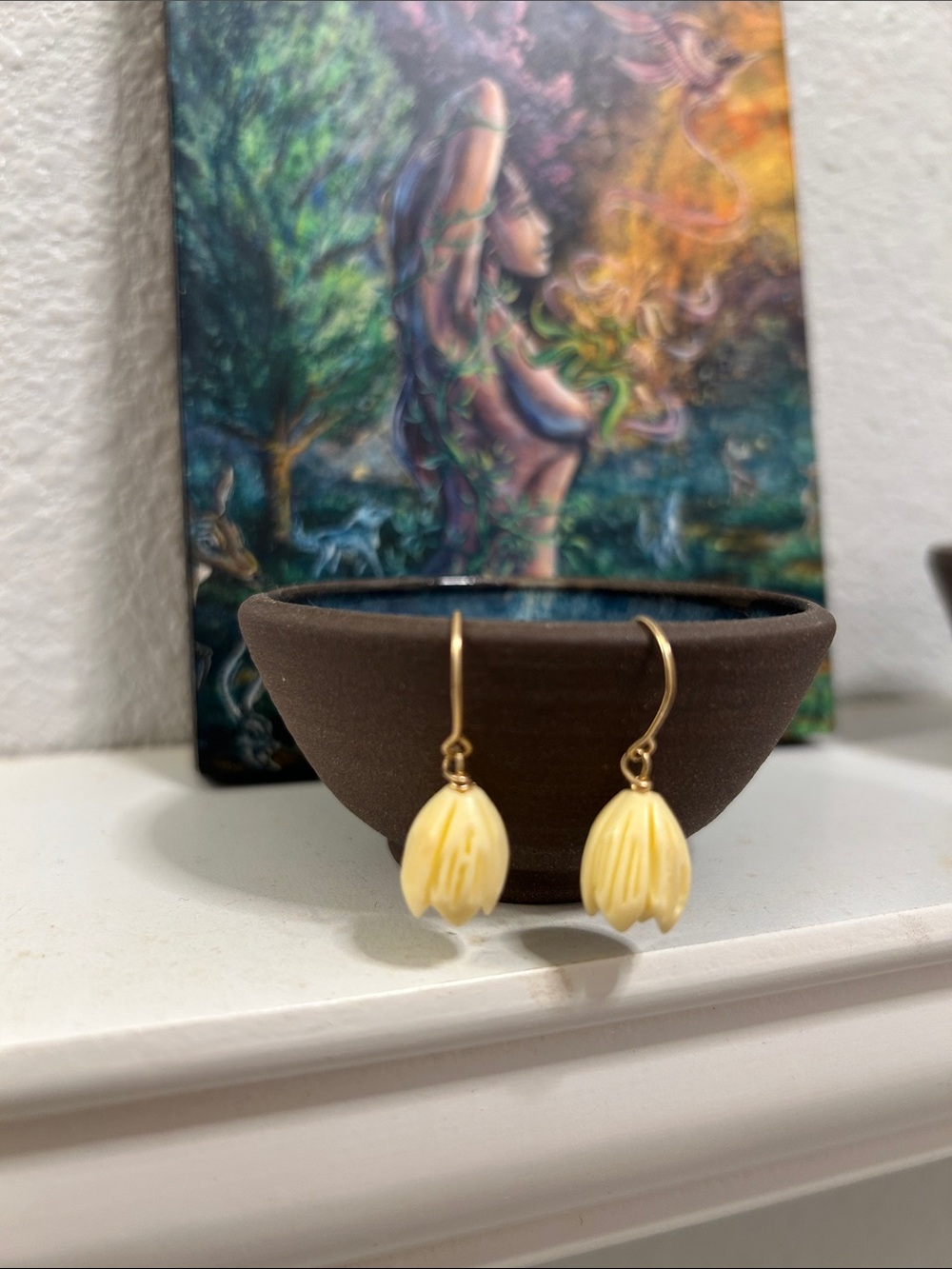 14k gf Pīkake earrings